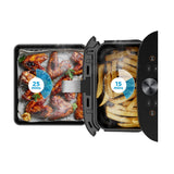Midea 1700Watts, 11 Liters Capacity, 2-in-1 Air Fryer - MAD-110D2APK