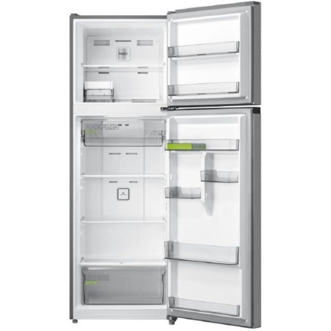 ميديا ثلاجة فريزر علوي سعة ٤٨٩ لتر / ١٧٫٢ قدم³ – فضي