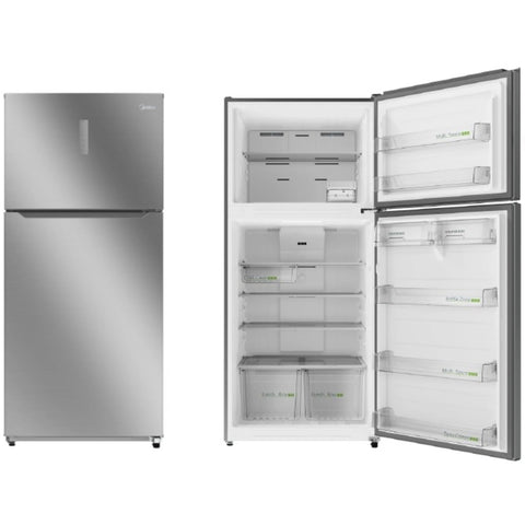Midea Top Mount Freezer Refrigerator Net Capacity 651 Liters - silver