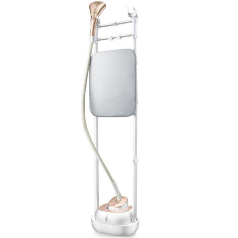 Free Angle Adjustable Poles Rotary Wheels + Multiple Attachments For Wrinkle & Sanitized Garment 2 L 1800 W MYGZ20D2W White