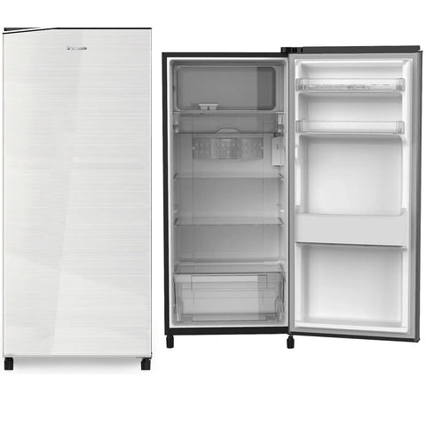 Panasonic Single Door Refrigerator 155 Liters 5.6 CFT, Silver - NR-AF166SSAE