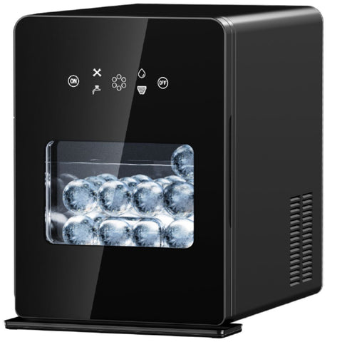 Orca Sphere Ice Maker Machine 1.7L Black - ORKIM001B