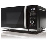 Sharp, Flatbed Grill Microwave Oven 25L - Black