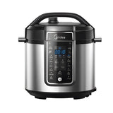 Midea Pressure Cooker 1200 Watts 8 Liters - MPC-8002SA-SS