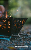 Naturehike Folding Fire Rack - Black (30*30*23)