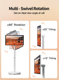 24" Touchscreen FHD Smart TV with Stand, Android 13, 6GB RAM + 64GB Storage