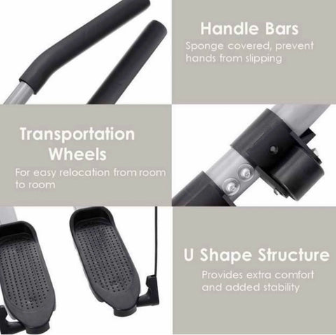 STAIDER Foldable Air Walker Glider - Full Body Cardio Trainer