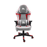 BLACK BULL Gaming Chair With Headrest Up & Down Slide Adjustable and Moveable Armrest, Woven Fabric