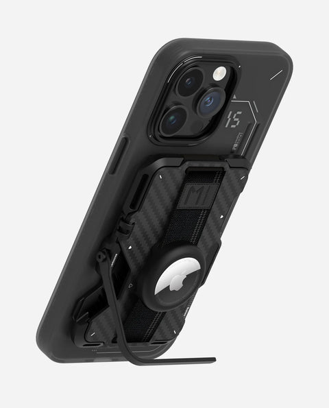 AULUMU G03 Multi-Tool Magnetic Metal Wallet Carbon Cover - Carbon Fiber