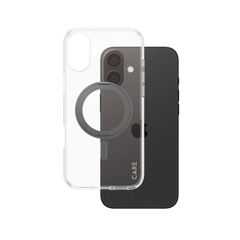 CARE by PanzerGlass® Case Feature Black Kickstand & MagSafe iPhone 16 Plus
