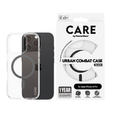 جراب CARE by PanzerGlass® الرائد باللون الأسود MagSafe لهاتف iPhone 16 Pro