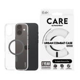 جراب CARE by PanzerGlass® الرائد باللون الأسود MagSafe لهاتف iPhone 16 Plus