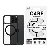 CARE by PanzerGlass® Case Flagship Urban Combat Black MagSafe iPhone 16 Pro
