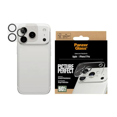 PanzerGlass PicturePerfect Camera Lens Protector iPhone 17, 17 Air, 17 Pro, 17 Pro Max