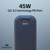 Engage, Ultra-Compact Wireless Magnetic Power Bank (10000mAh, 45W)
