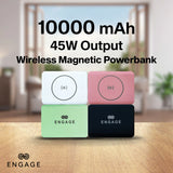 Engage, Ultra-Compact Wireless Magnetic Power Bank (10000mAh, 45W)