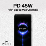 Engage, Ultra-Compact Wireless Magnetic Power Bank (10000mAh, 45W)