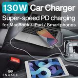 Engage, 3 Port Car Charger (130W)