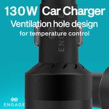Engage, 3 Port Car Charger (130W)