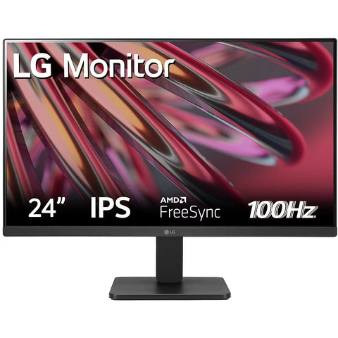LG 24 IPS Full HD 100HZ Monitor With AMD FreeSync, HDMI, VGA - 24MR400