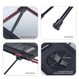 Naturehike FT07 Foldable Camping Table - Black