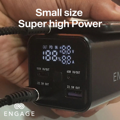 Engage, Super Charge Power Bank (20000mAh) with LED Display (100W)