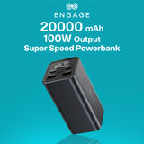 Engage, Super Charge Power Bank (20000mAh) with LED Display (100W)
