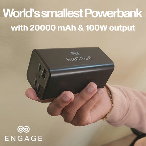 Engage, Super Charge Power Bank (20000mAh) with LED Display (100W)