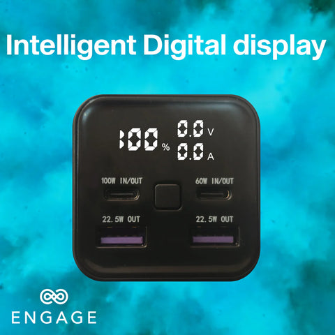 Engage, Super Charge Power Bank (20000mAh) with LED Display (100W)