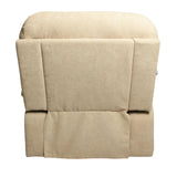 Black Bull Premium Sofa Swivel Rocker Recliner Size (H:110 W: 86 cm) Assembly not included – Fabric Beige (Free Delivery)