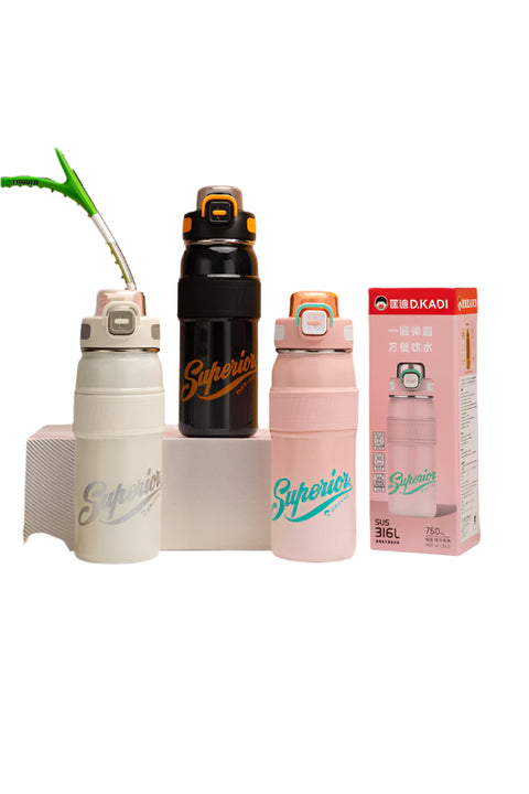 D.kadi7087 Vaccum Bottle 750ml Pink