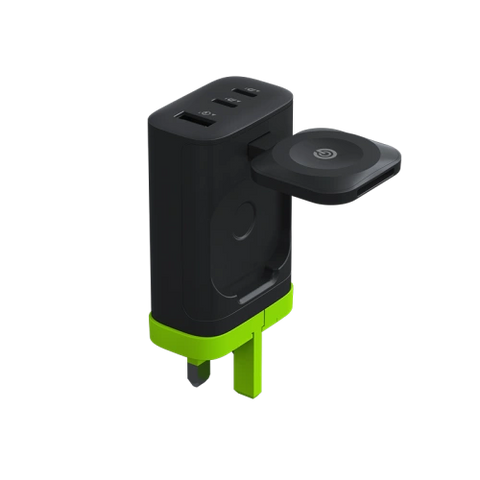 Goui Wall Charger 45W With Apple Watch Charger - Black