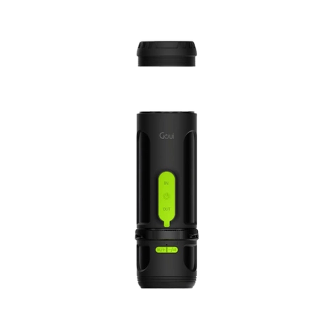 Goui Camp 4000 mAh Power Bank With Camp Light and Speaker - Black