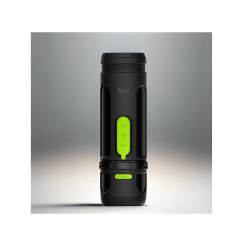 Goui Camp 4000 mAh Power Bank With Camp Light and Speaker - Black