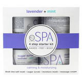 BCL spa lavender & mint starter kit skincare unisex 4pcs