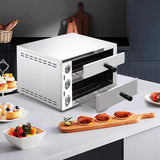KKF, Double Tray Stainless Steel Electric Pizza Oven