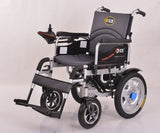 Foldable & Rechargeable Electric Wheelchair with Aluminium Wheels & Stainless Steel Frame