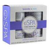 BCL spa lavender & mint starter kit skincare unisex 4pcs