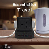 Engage, 13-in-1 Ports, GaN High-Speed Power Socket (65W)