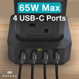Engage, 13-in-1 Ports, GaN High-Speed Power Socket (65W)