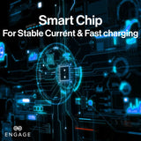 Engage, Magnetic USB-C Cable with Lightning Adapter (60W)