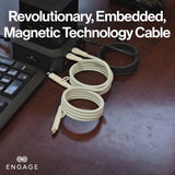 Engage, Magnetic USB-C Cable with Lightning Adapter (60W)
