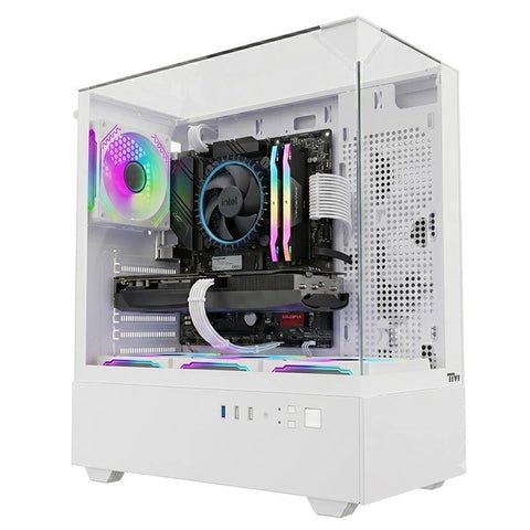 كمبيوتر ألعاب i5 – معالج Intel Core i5-14400F، كارت شاشة RTX 5050 8GB، نظام Windows 11 Pro