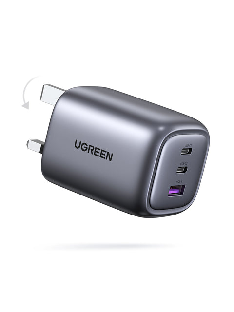 UGREEN Nexode 65W Charger UK (Space Gray)