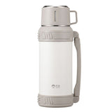 D.Kadi KD9110 Vacuum Bottle 2000ML with Carry Strap - White