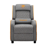 Cougar Sofa Ranger One Grav HeadRest And Lumbar Pillow Side Storage Pocket - Grey/Orange