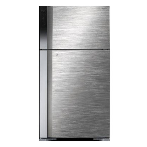 Hitachi Top Freezer Refrigerator, 510L, 18CFT, HRTN8565DFBSLKW - Brilliant Silver