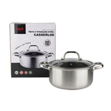 OSFE Casserole 3 Layers Stainless Steel - 32 cm
