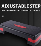Adjustable Aerobic Stepper, Durable, Versatile, and Essential for Fitness