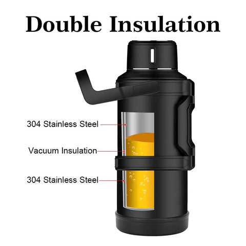 D.kadi KD9104 Vacuum Bottle 4L - Green